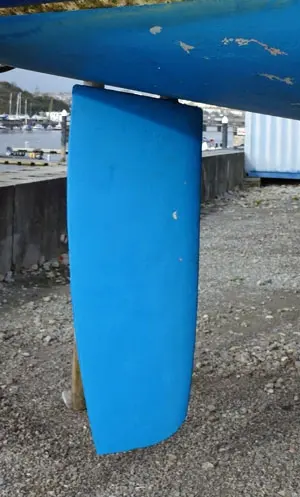 帆船上的平衡舵
