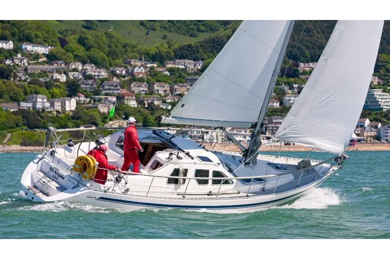 Nauticat 39在航行